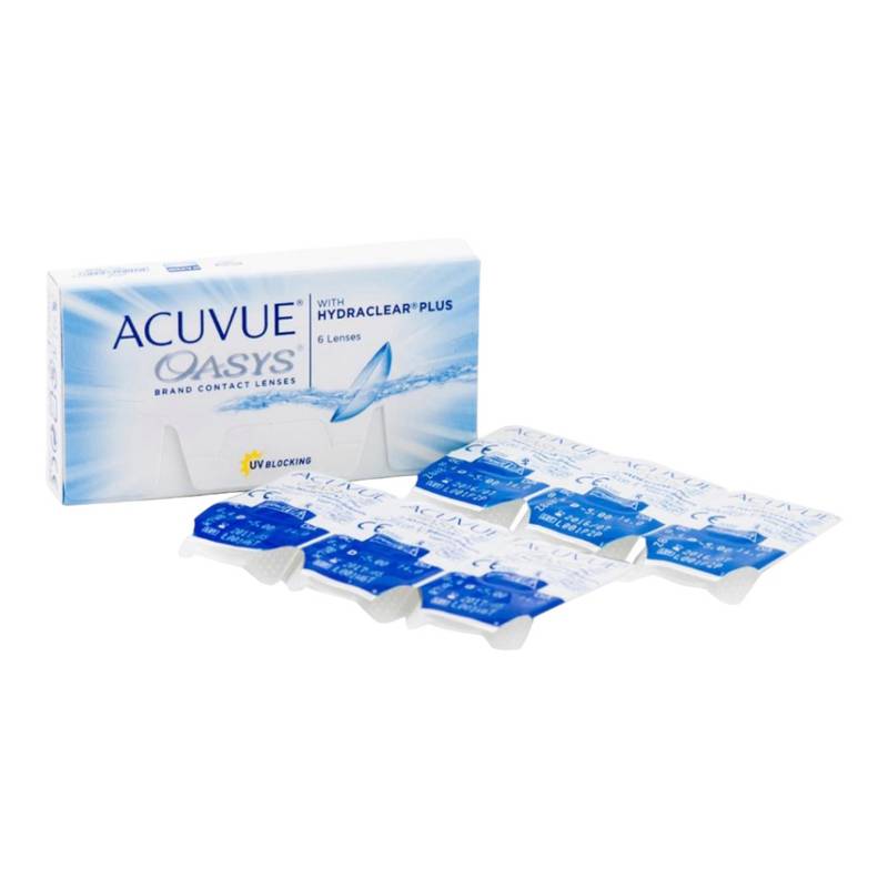 ACUVUE OASYS para ASTIGMATISMO com HYDRACLEAR® PLUS (Detalhe 61)