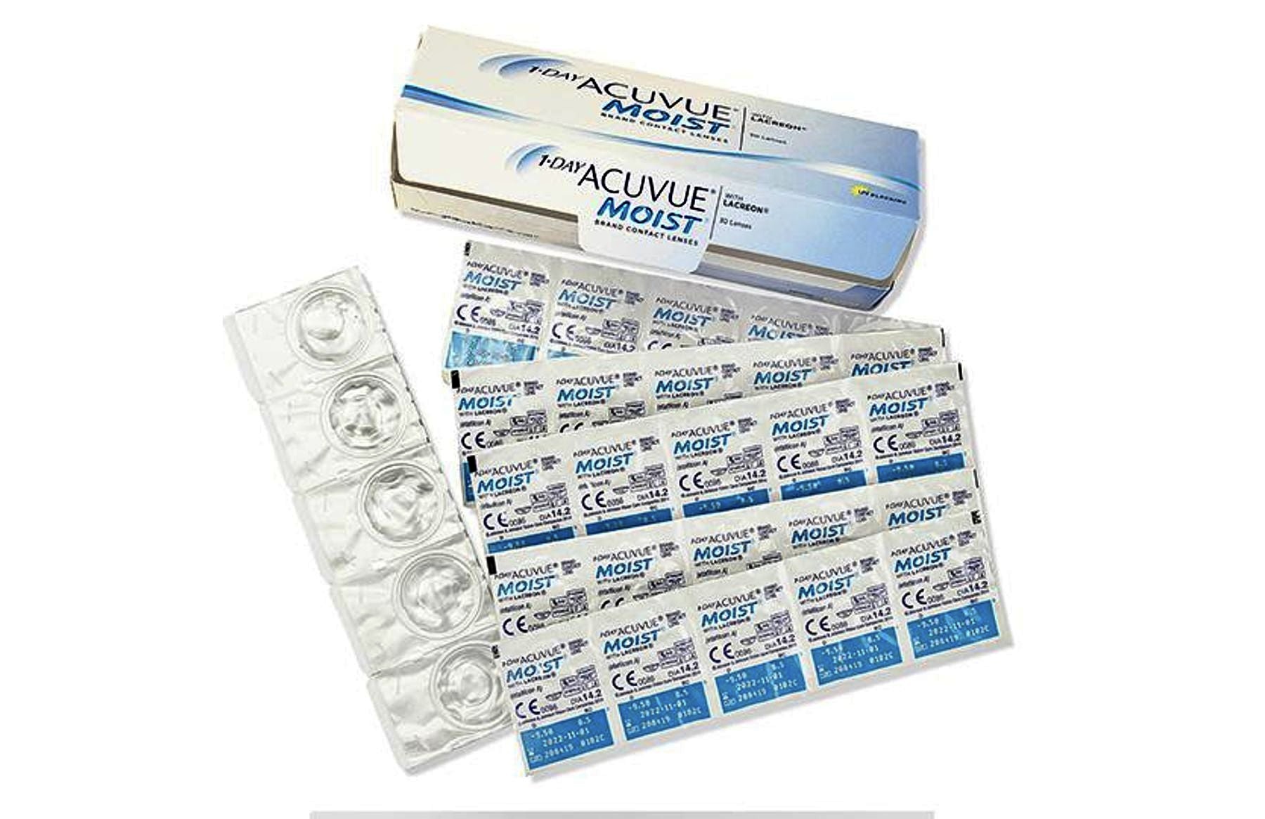 ACUVUE 1-DAY MOIST com LACREON® (Detalhe 80)